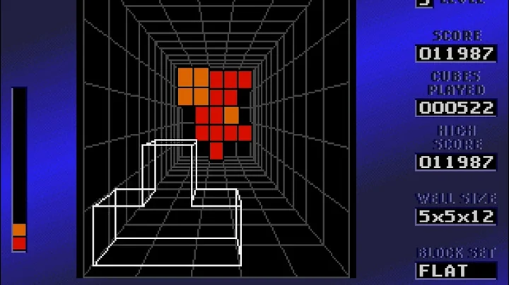 Blockout - Mega Drive Longplay