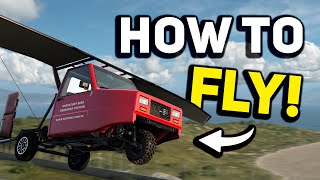 How To Fly The Pigeon - Beamng Drive Guide