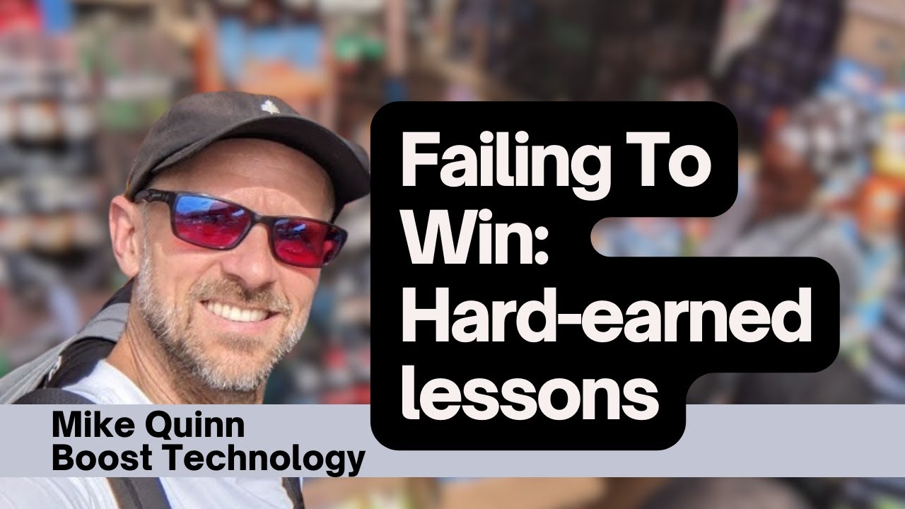Failing To Win: Hard-earned lessons from a purpose-driven start-up