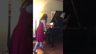 Sherlyn plays Avalanche by Stephen Heller, Witches’ Dance by Szidor Bator, and Fantasia By Schumann