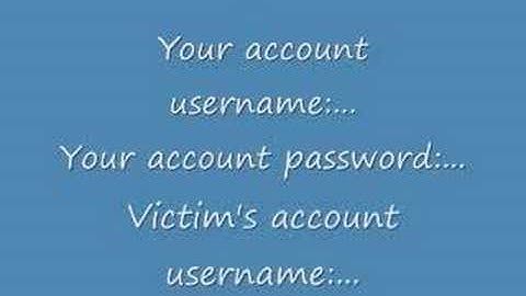 Hacking a world of warcraft account!