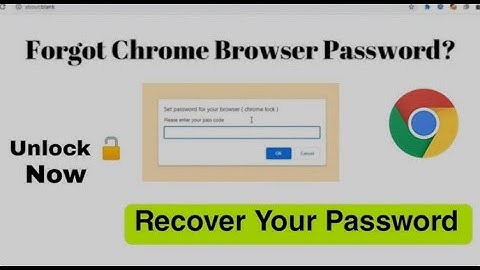 How to Disable Chrome Lock Extension without Reset Windows | How to Remove chrome Lock from Chrome