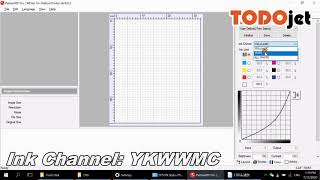 Set parameters and import ICC file into AcroRIP for Todojet A3 DTG printer Set parameters and import ICC file into AcroRIP for Todojet A3 DTG printer