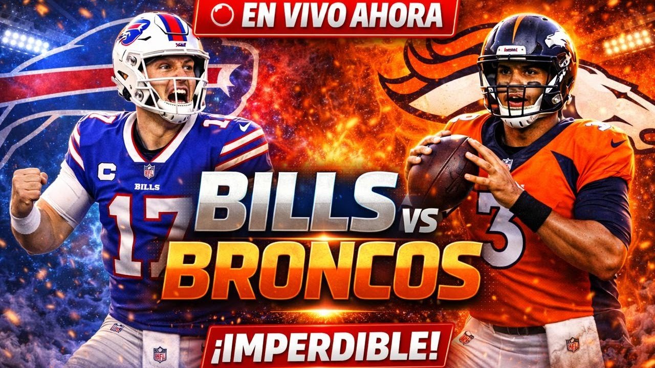 Bills vs Broncos EN VIVO NFL con Café Americano 📱