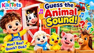 Guess the Animal Sound! 🚜 | Fun Farm Sing-Along & Toddler Game screenshot 2