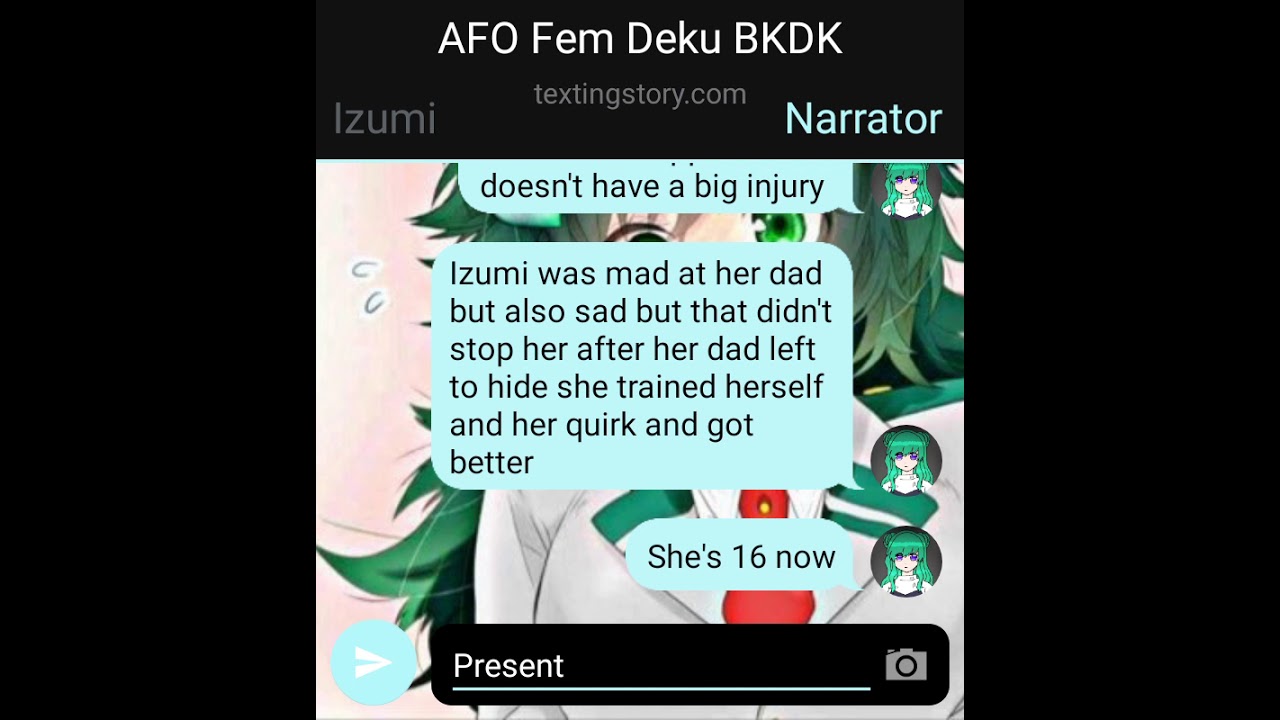 AFO Fem Deku Part 1||Bakudeku||New Version||