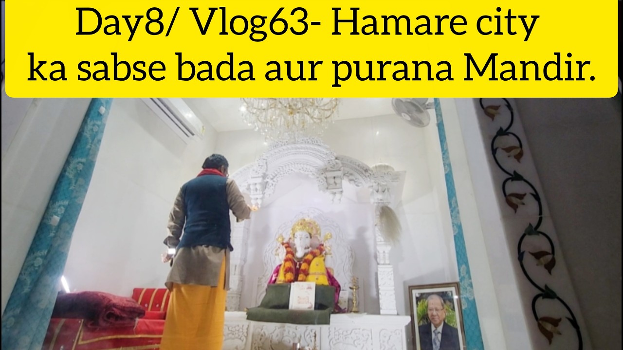 Day 8 in India/Vlog 63- Harare Shahar ka sabse bada Shiv ji ka Mandir. #familyvlog