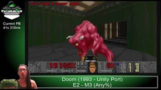 Doom93 (Unity Switch) E2 M3 (Any%) 37s890ms