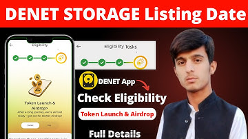 Denet Storage Listing Date || Denet Storage App Eligibility Criteria || Denet Storage Withdraw