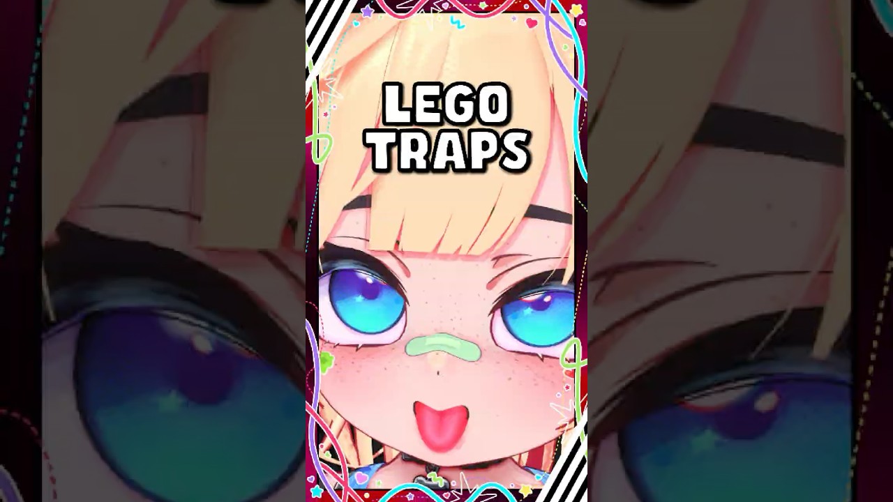 My Mom's Reaction to My Lego Trap Was Priceless #shorts #vtuber #funny