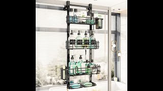 Assembly instruction-HapiRm 4 Tier Over the Door Shower Caddy-ZWJ102 (ASIN: B0BKFNK786)