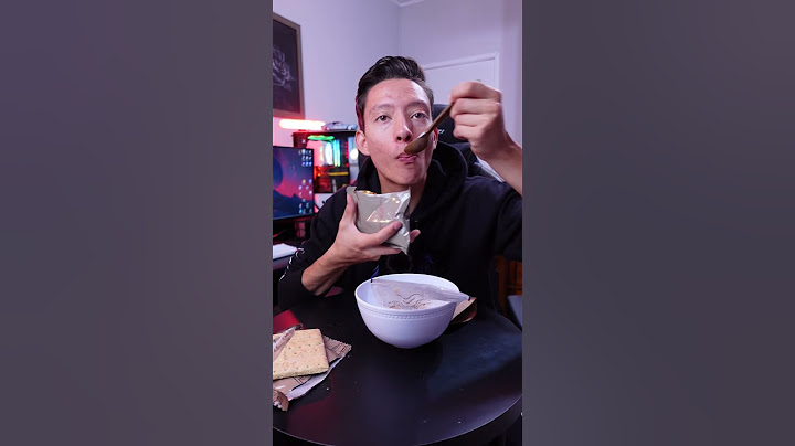 First time trying MRE