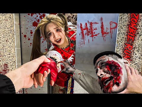 Zombie Escape POV: Rescue My Zombie Crush (The Walking Dead - Zombieland) | Zombie Run