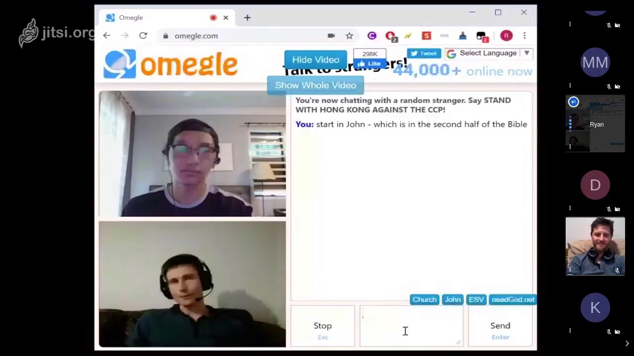 Omegle conversations are interesting! YouTube