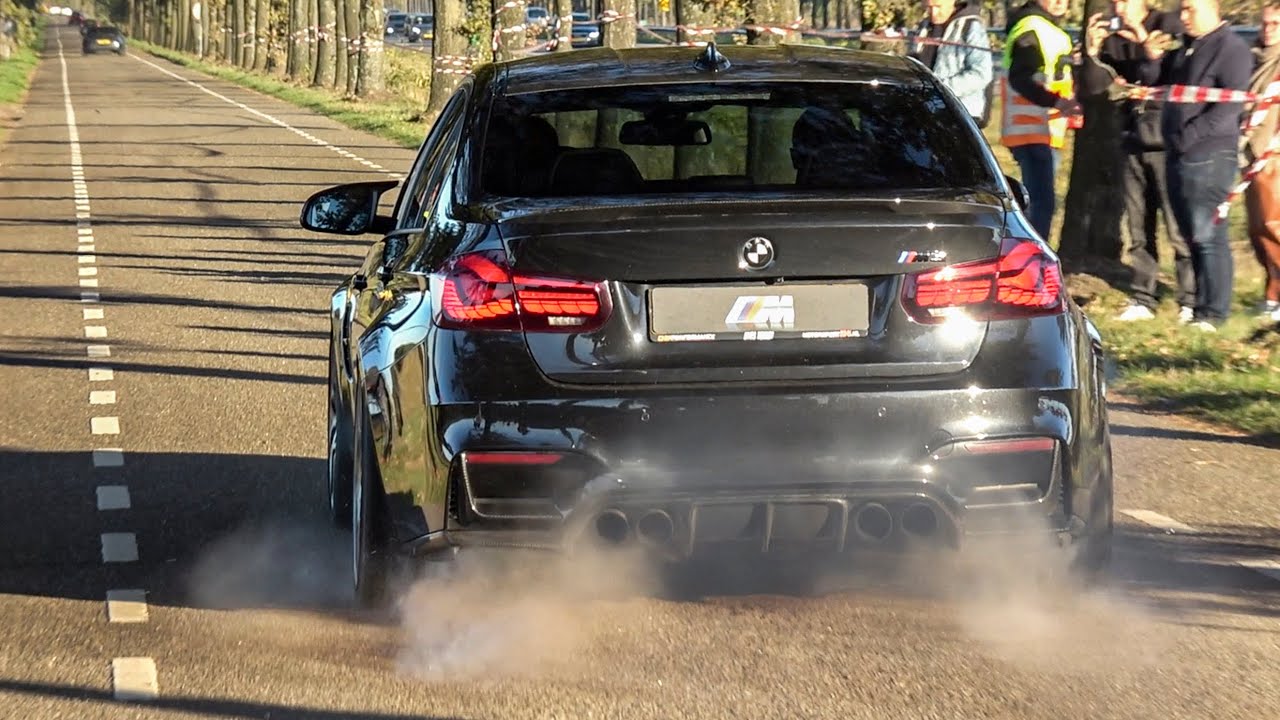 650HP BMW M3 F80 - Flames, LOUD Bangs, HUGE Burnouts and Drag