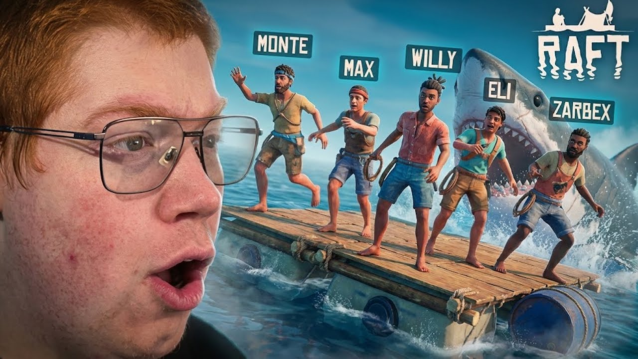 Der CHAOTISCHE START in RAFT mit MONTE, ELI und co.