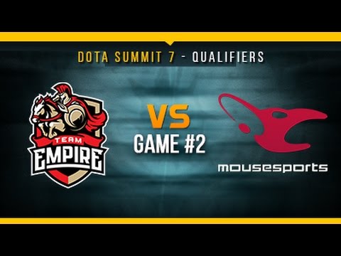 Empire vs mouz Game 2 - Summit 7 European Qualifier: Losers' Round 1 - @RidditZDota @HellbirDza
