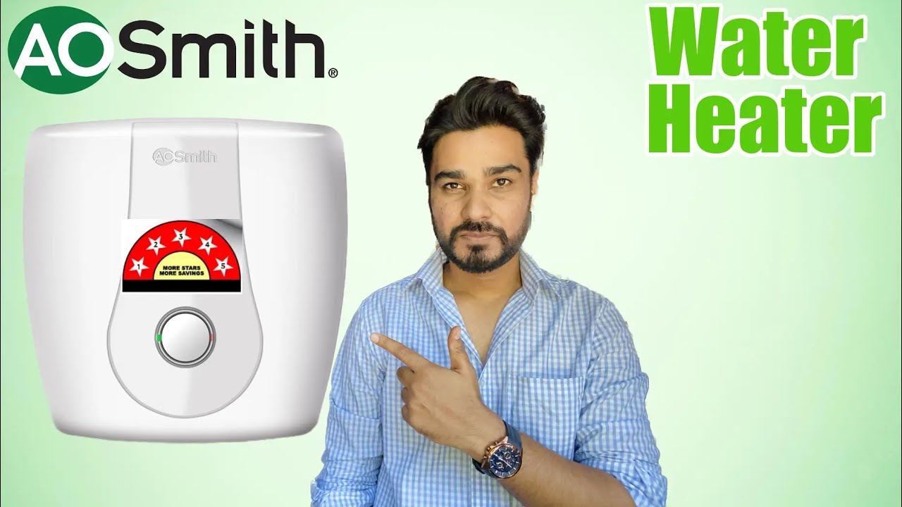 AO Smith 5star WaterHeater(Geyser) 15 Liter || Unboxing || Review 🔥 -  YouTube
