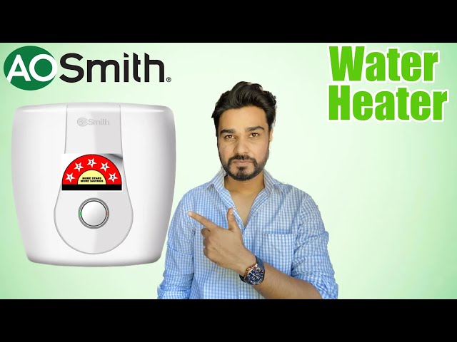 AO Smith 5star WaterHeater(Geyser) 15 Liter || Unboxing || Review 🔥 -  YouTube