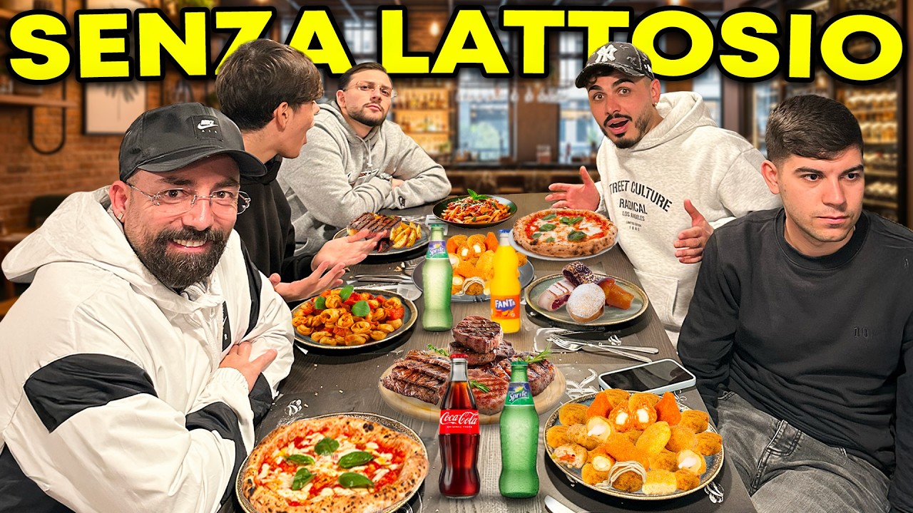 🍕 CENA *PAZZA* NAPOLETANA SENZA LATTOSIO 🍼