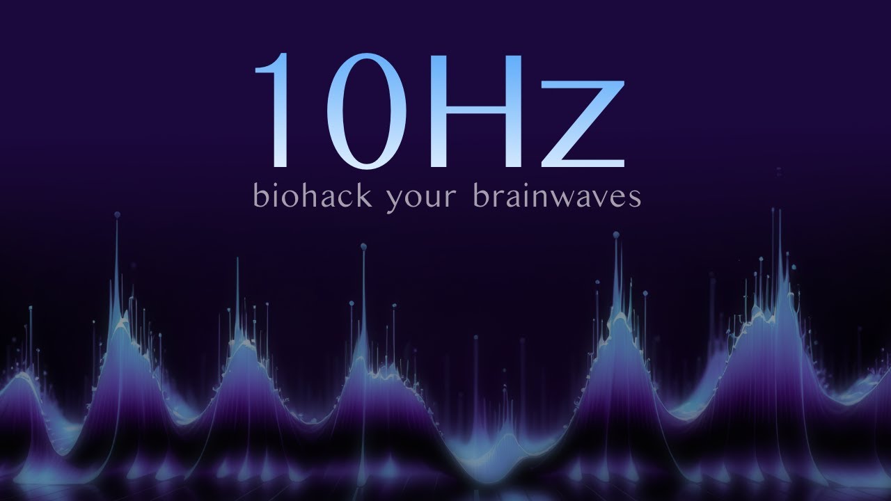 Pure 10Hz Binaural Beats (Alpha Waves) for Relaxed Alertness, Creativity Meditation