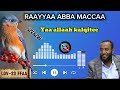 New Manzuuma Rayyaa Abbaa Maccaa 23 Ffaa 2026