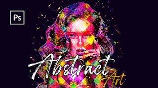Abstract art Photoshop action Free download
