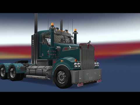 T950 Ats ATS SWR Customs Kenworth T950 Drive - YouTube
