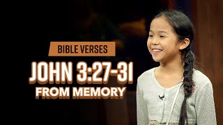 Bible Verses: John 3:27-31 From Memory screenshot 5
