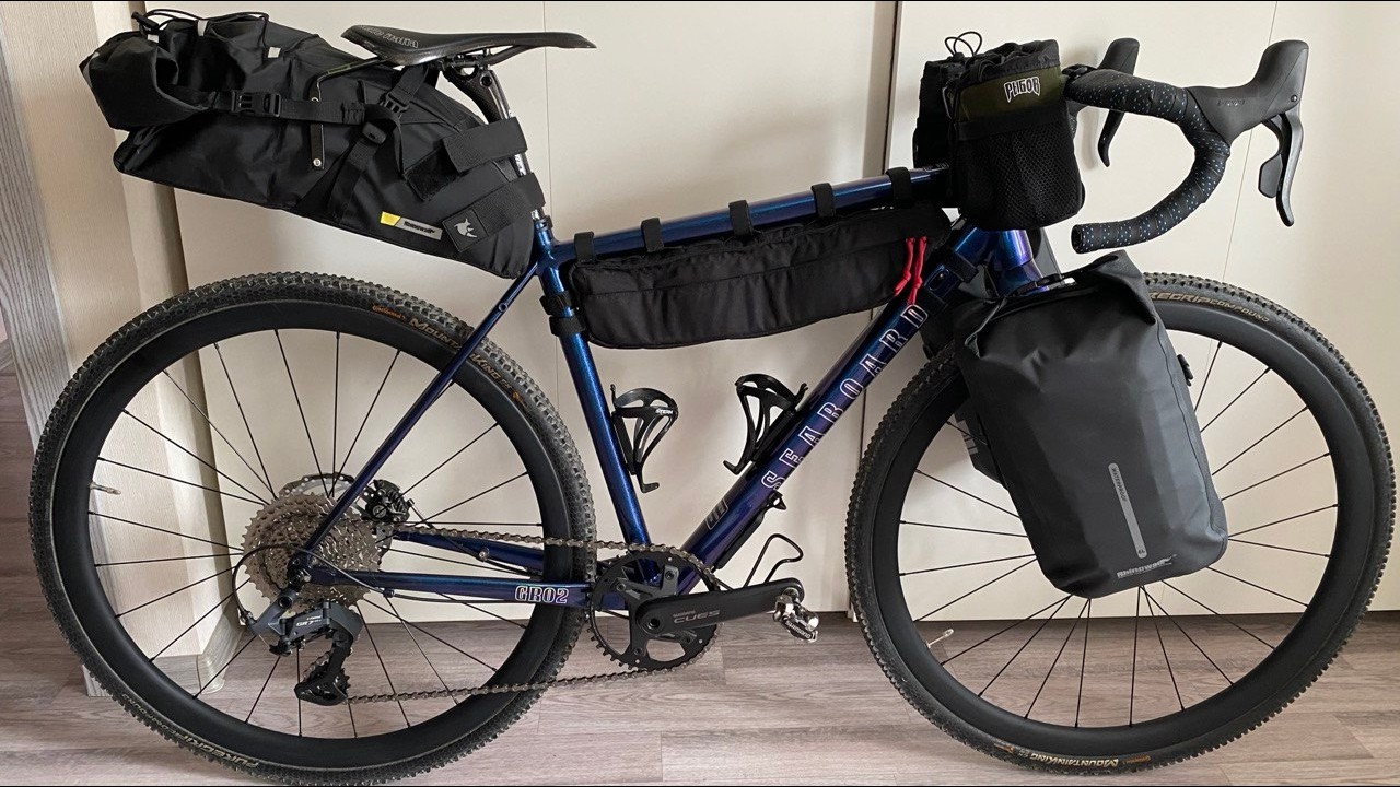 Обзор моего нового гравийника и обзор сумок.