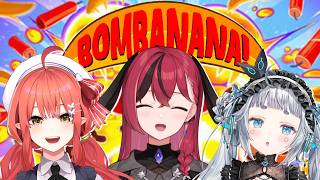 【🍌BOMBANANA!💣】ここすぺの３人で協力して爆弾を解除する！【昏昏アリア/ネオポルテ】