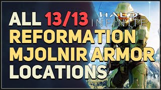All 13 Reformation Mjolnir Armory Locations Halo Infinite