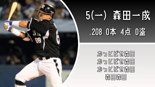 2012年10月3日 阪神タイガース 1-9 応援歌 [アイヤ打線]