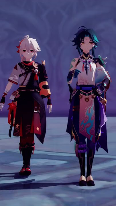 Kep1er - Wadada [MMD Genshin Impact Xiao and Kazuha]