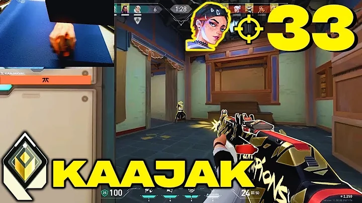 FNC Kaajak 61 0% Headshot Rate in Radiant Lobby