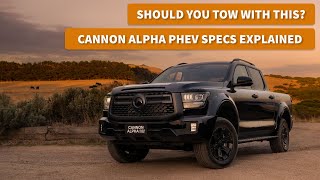 Tow Check: GWM Cannon Alpha PHEV