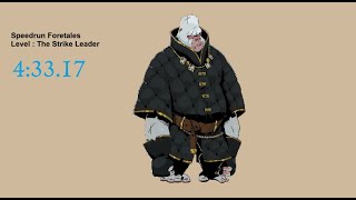 Speedrun Foretales, Level The Strike Leader, No Double Lyre, 4:33.17 screenshot 2