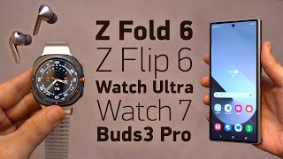 Samsungdan Yeni Ürünler Z Fold 6, Z Flip 6, Buds 3, Watch Ultra