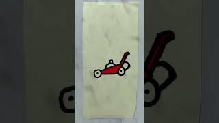 #lawnmower #coloring #drawing #satisfying #shoes #fyp #viral #fresh