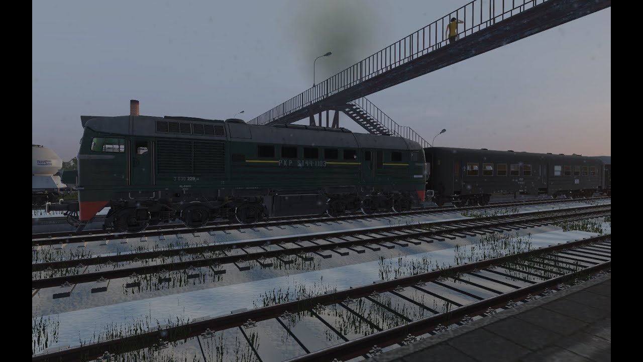 TD2. ST44 z poc. pospiesznym na odc. Orniki - Krnów