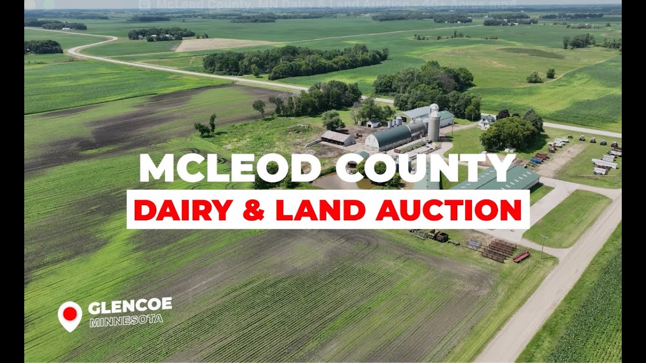 McLeod County, MN Dairy & Land Auction  | 40± Acres