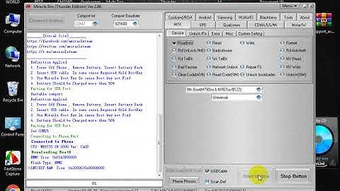 INTEX AQUA 5 5 reset frp with miracle box