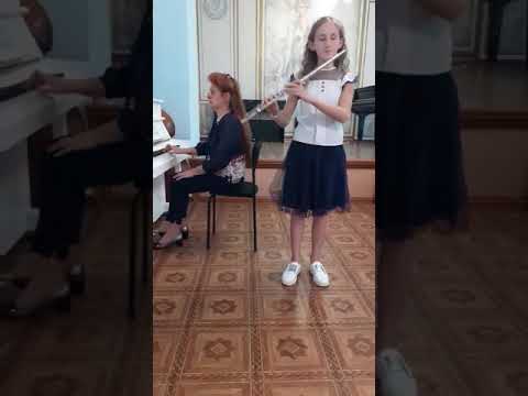 Сасина Алёна. М. Парцхаладзе "Весёлая прогулка"