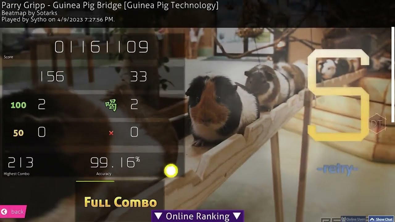 i don't believe that Sytho FC'd Guinea Pig Bridge, it has to be an ai play created by vedal