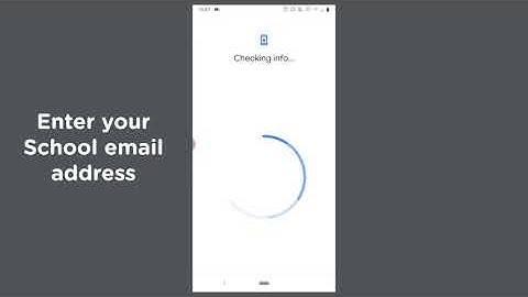 How to add a School Account - Android