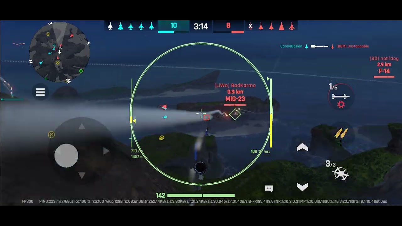 Barely won the match|MiG-21