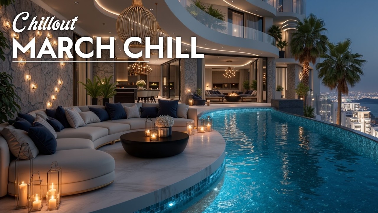 Глубокий чиллаут ~ эмбиент лаунж музыка для расслабляющего ночного города