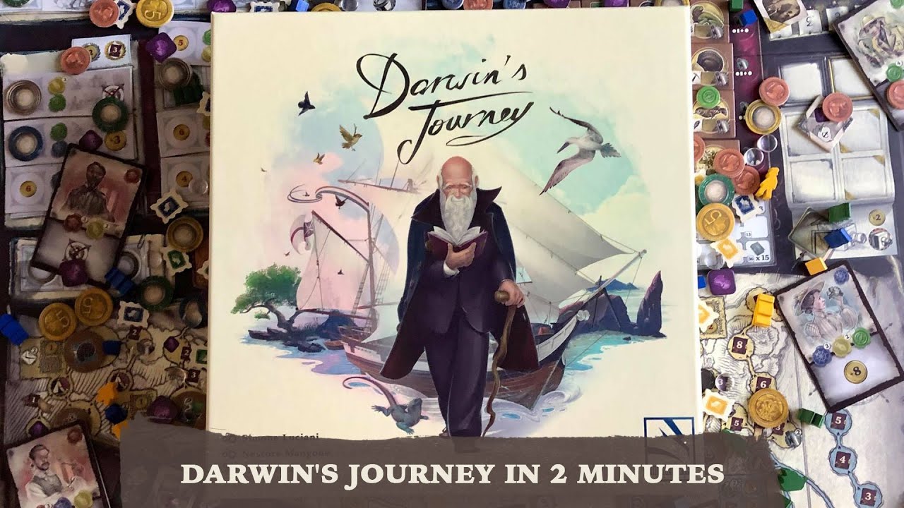 ★Kickstarter限定版＋拡張★Darwin's Journey【ボドゲ】キックスターター