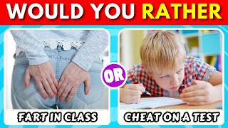 Would You Rather...? HARDEST School Choices Ever! 📚✏️🎒