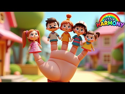 Finger Family Learn to <strong>talk</strong> and sing +More Nursery Rhymes &amp;amp; <strong>Kids</strong> Songs   -Little Harmony리틀하모니